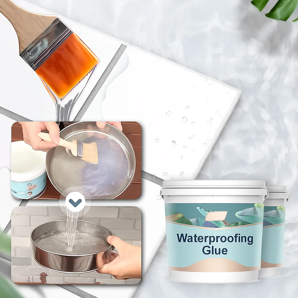 Прозорий гідроізоляційний клей 1л